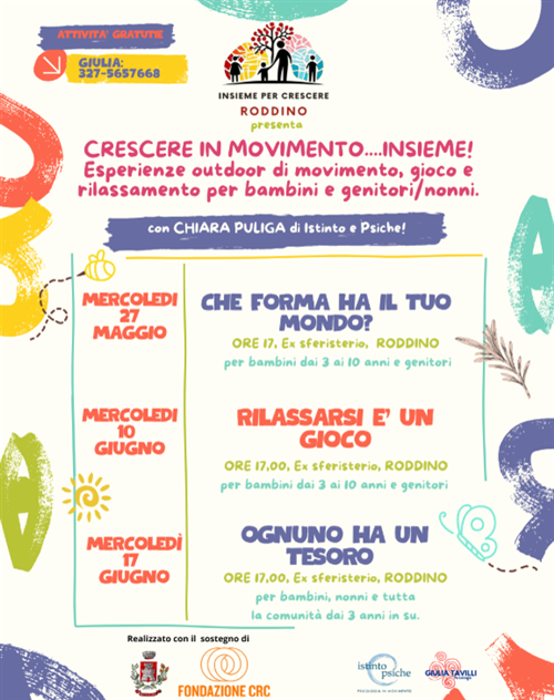 "Crescere in movimentoâ€¦ insieme!"